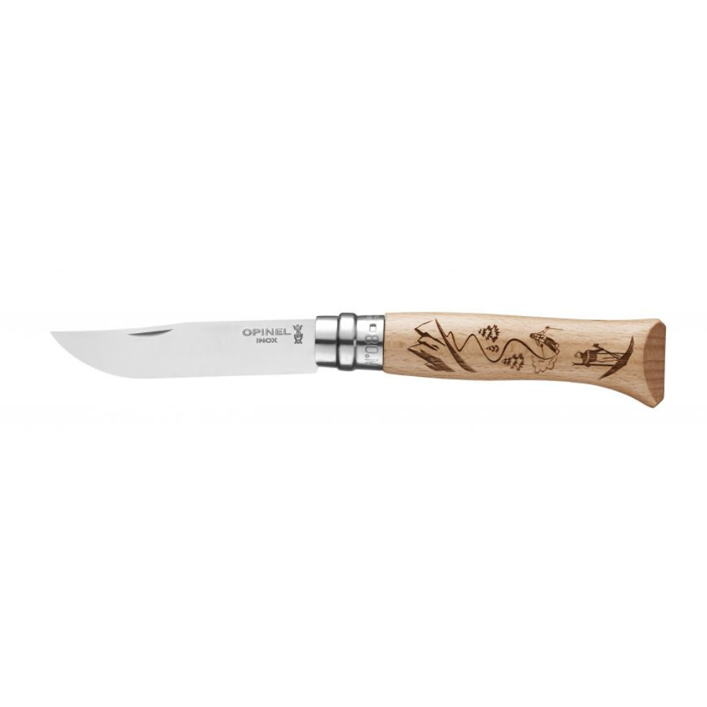Opinel | N°08 Alpine Adventures Knife Skiing