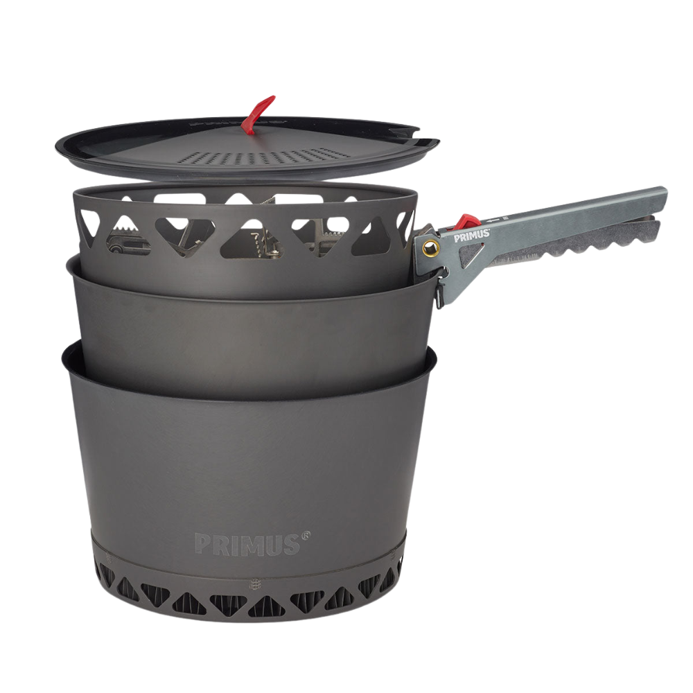 Primus PrimeTech Camping Stove Set 1.3 liters cooking boiling pot outdoor burner