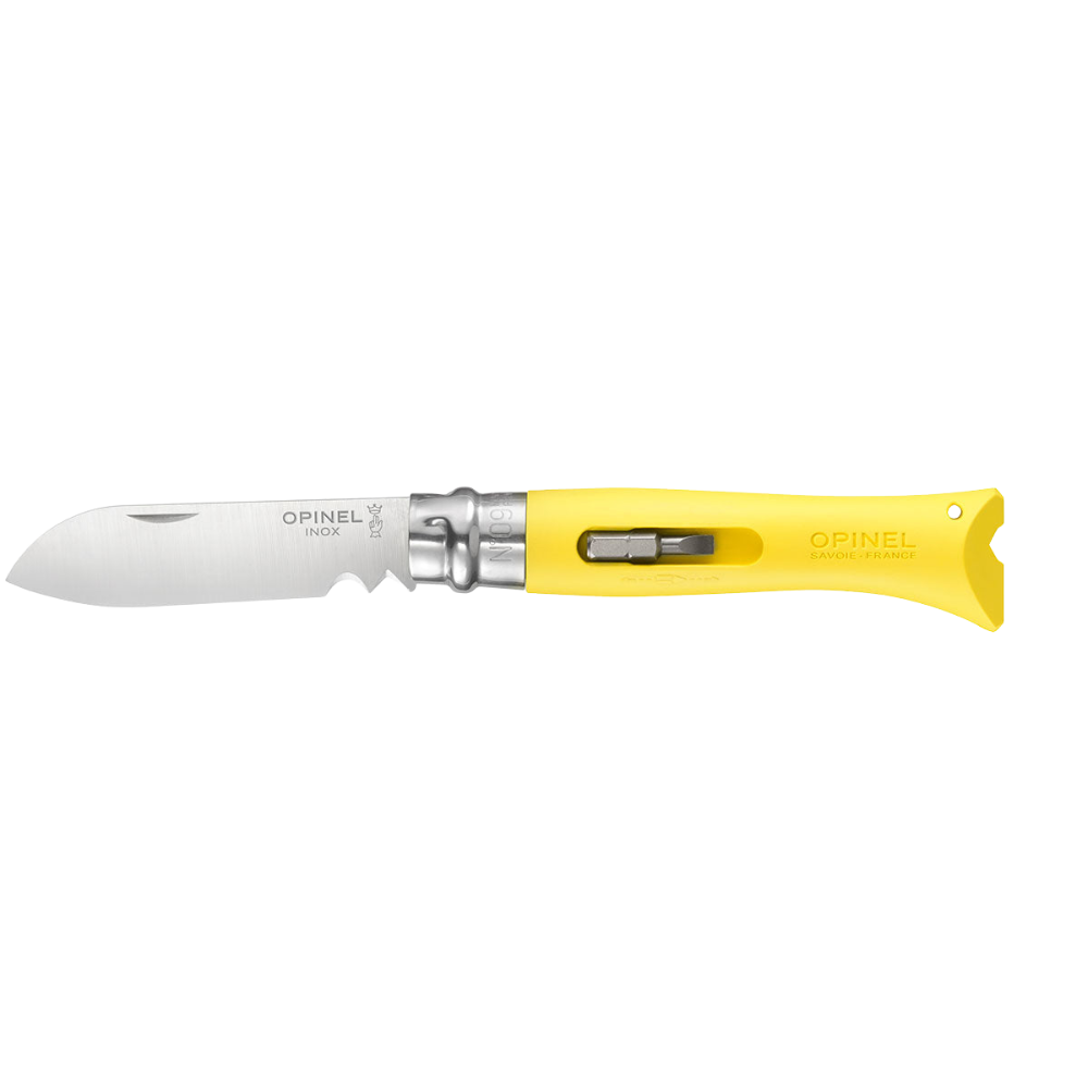Opinel | N°09 DIY Utility Folding Knife Yellow