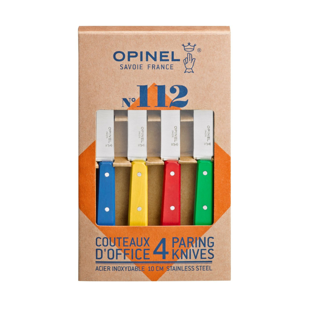 Opinel | N°112 Paring Knives Set of 4