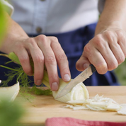 Opinel | N°312 Les Essentiels+ Paring Knife Blue cutting vegetable
