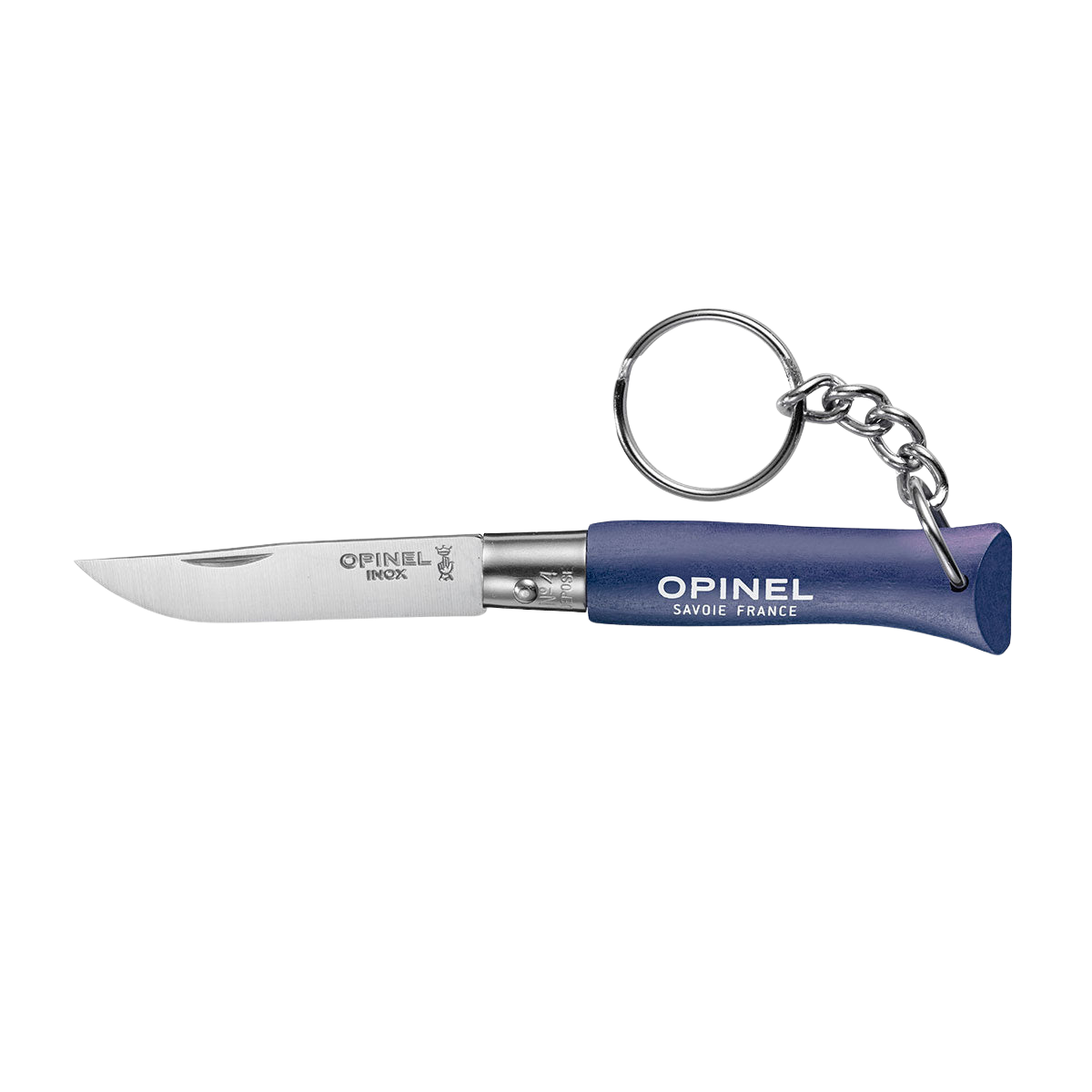 Opinel | N°04 Key Ring Knife Dark Blue