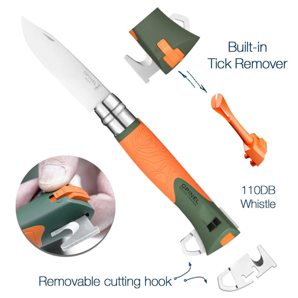 Opinel | Explore Knife #12 with Tick Remover