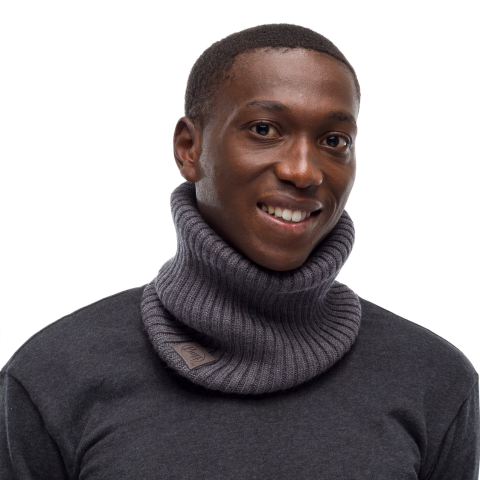 Buff | Norval Merino Knitted Neck Warmer