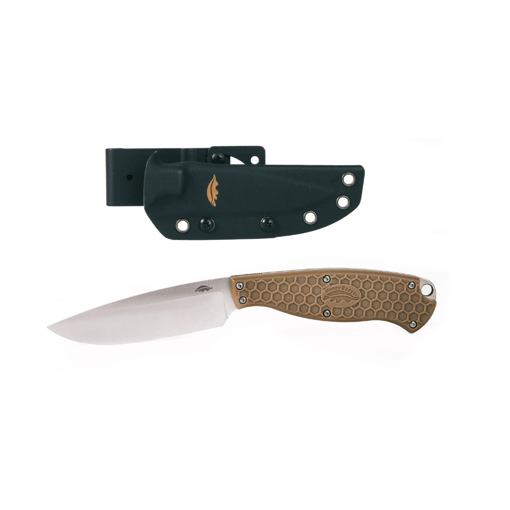 ハニーバジャー Honey Badger | Outfitter Plain Fixed Blade w/Tactical Two