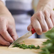Opinel | N°312 Les Essentiels+ Paring Knife cutting vegetable