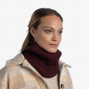 Buff | Norval Merino Knitted Neck Warmer
