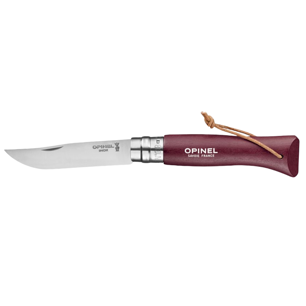 Opinel | N°08 Colorama Trekking Knife Burgundy