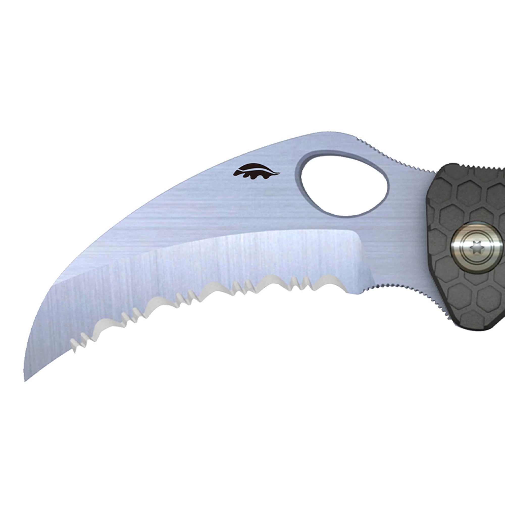 Honey Badger | Claw Small Knife | Black | Serrated
