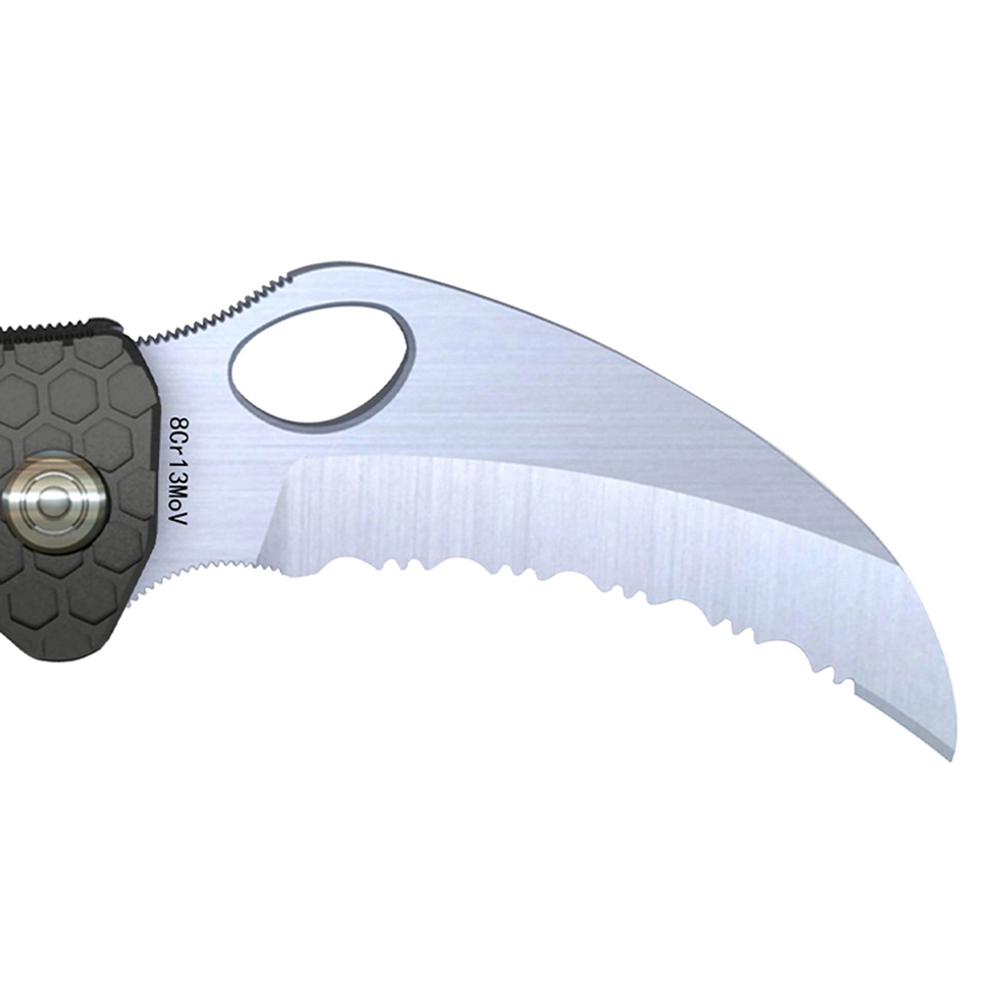 Honey Badger | Claw Small Knife | Black | Serrated
