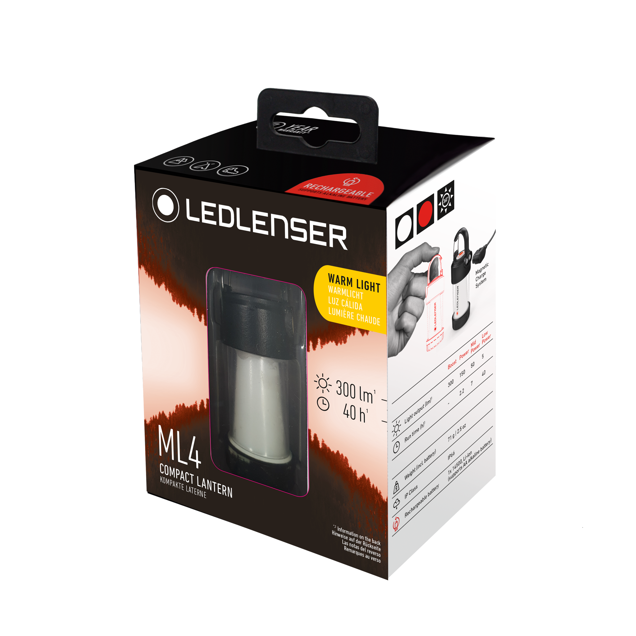 Ledlenser ML4 Warm Light Lantern