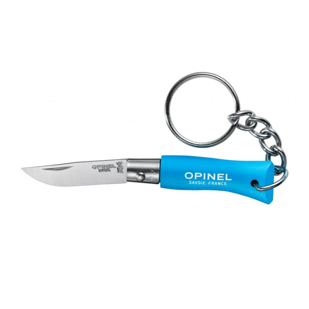 Opinel | N°02 Key Ring Knife Cyan Blue