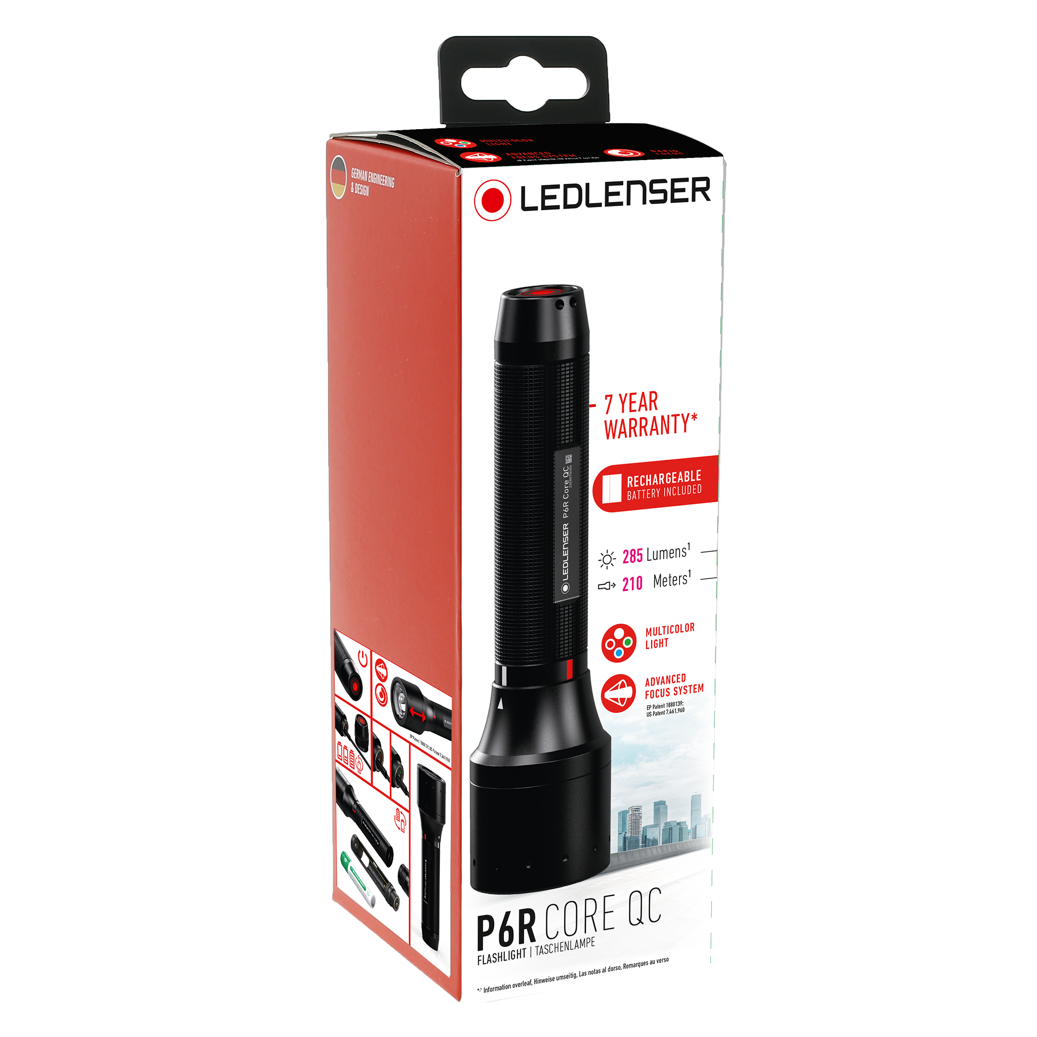 Ledlenser P6R Core QC Torch