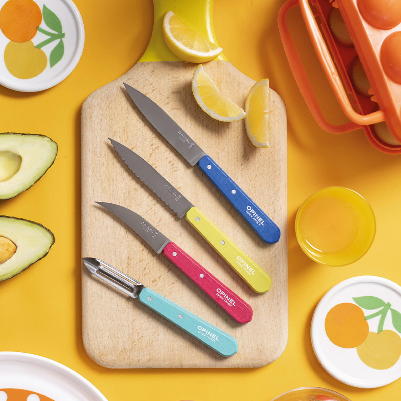 Les Essentiels Pop80 Kitchen Knife Set