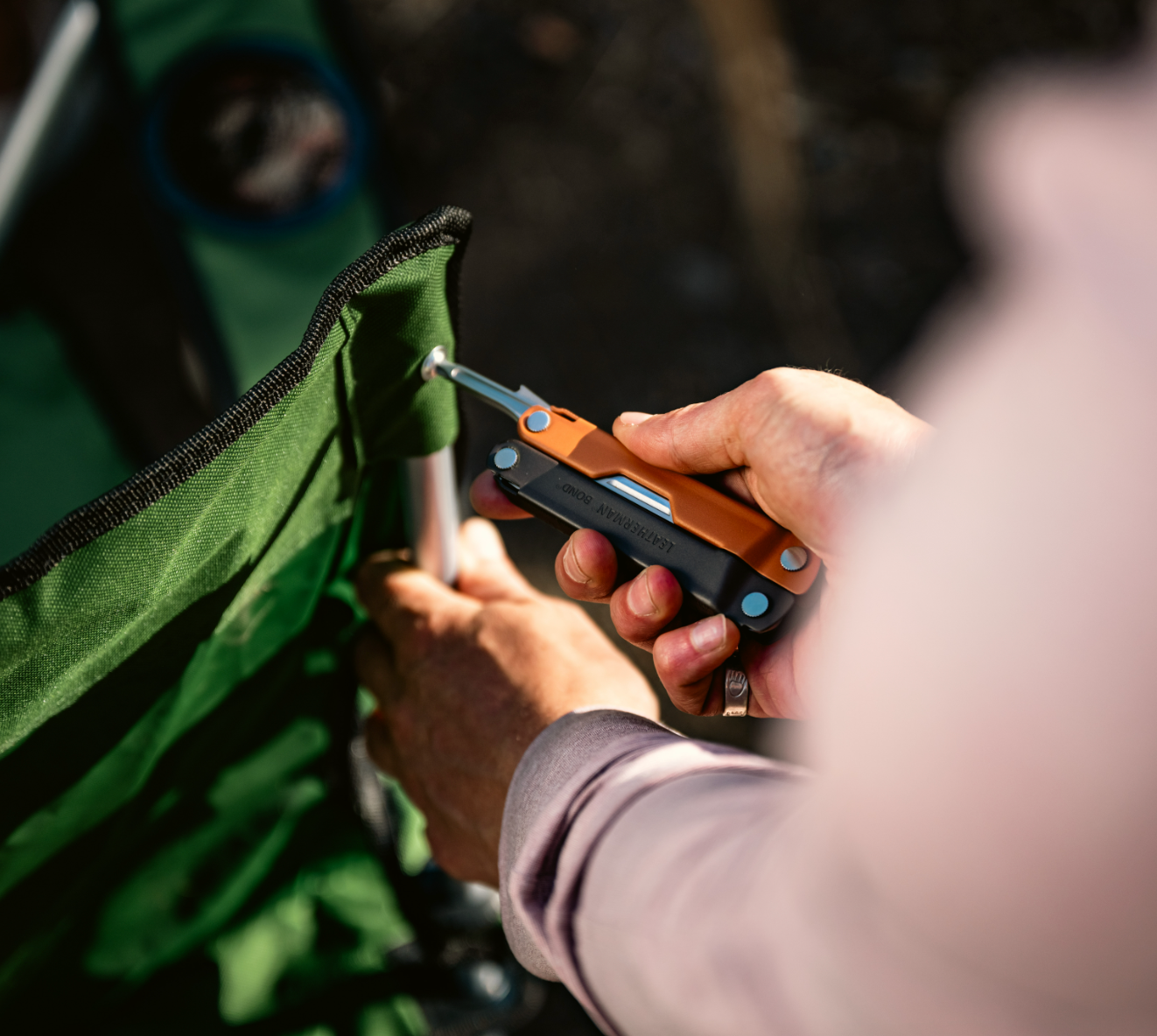 Leatherman Rebar® Stainless with Nylon Sheath