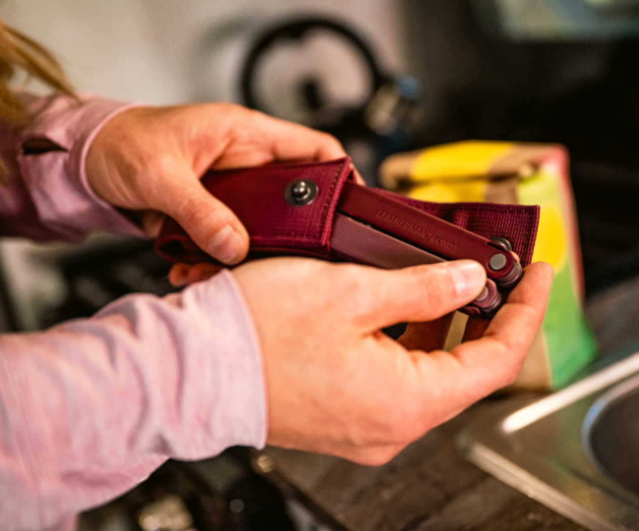 Leatherman Rebar® Stainless with Nylon Sheath