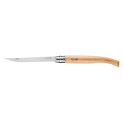 No.12 Effilé Stainless Steel Filleting Folding Knife - Beech