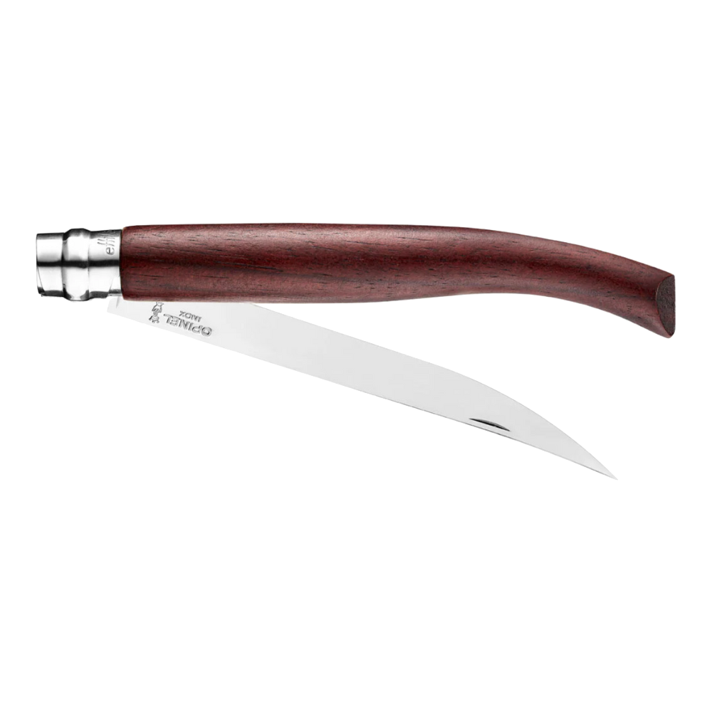 No.12 Effilé Stainless Steel Filleting Folding Knife - Padouk