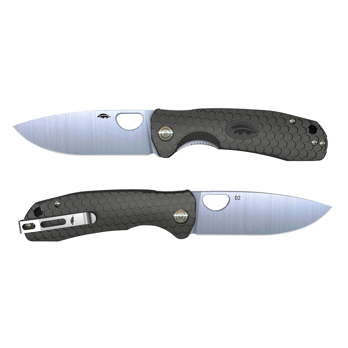 Honey Badger | Drop-Point D2 Small - Black