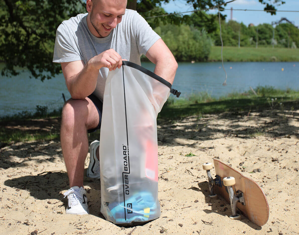OverBoard | Pro-Light Waterproof Clear Dry Tube Bag - 12 litres