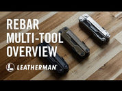 Leatherman Rebar® Stainless with Nylon Sheath