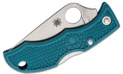 Spyderco | Ladybug K390 Knife Blue Handle - Plain Blade