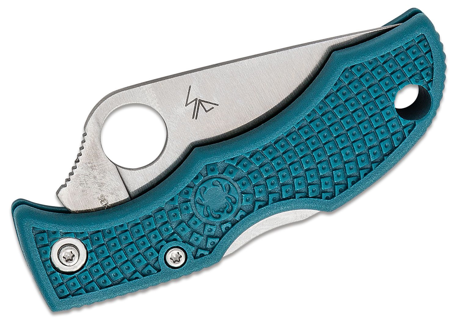 Spyderco | Ladybug K390 Knife Blue Handle - Plain Blade