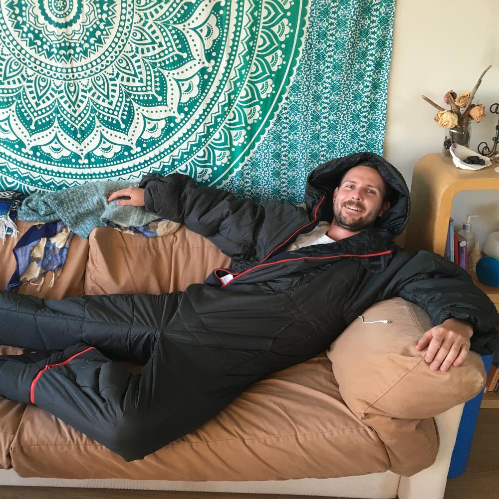 Selk'bag | Lite 6G Grey Fiery Wearable Sleeping Bag
