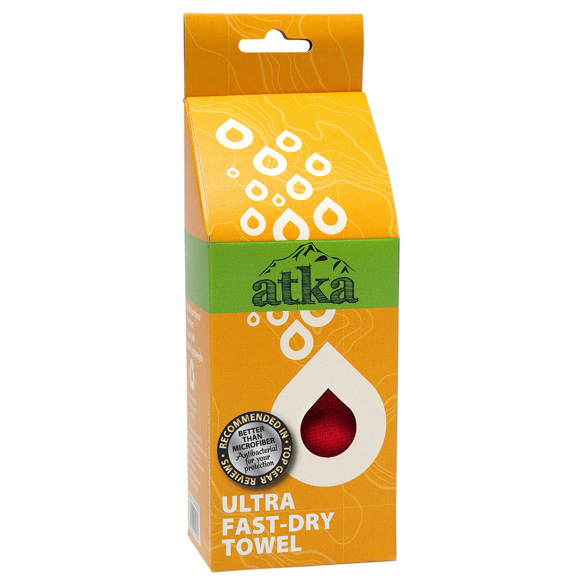 Atka | Fast Dry Towel Small, Red