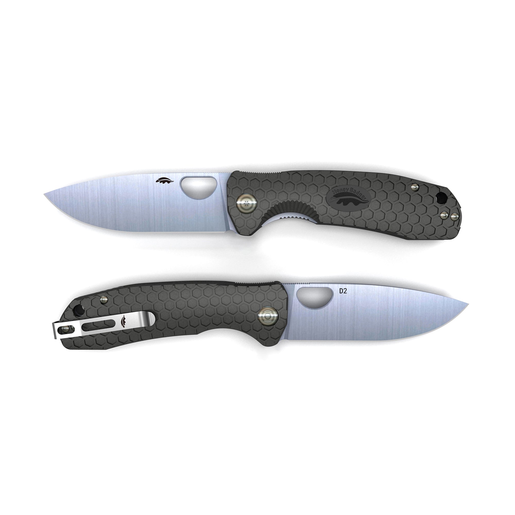 Honey Badger Flipper Large Taschenmesser – 20,8 Cm, Schwarz, Mit 8Cr13MoV-Klinge