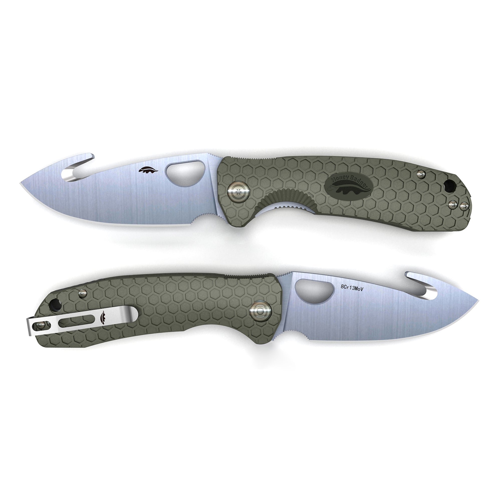 Honey Badger | Hook Large Knife | 3 Colours