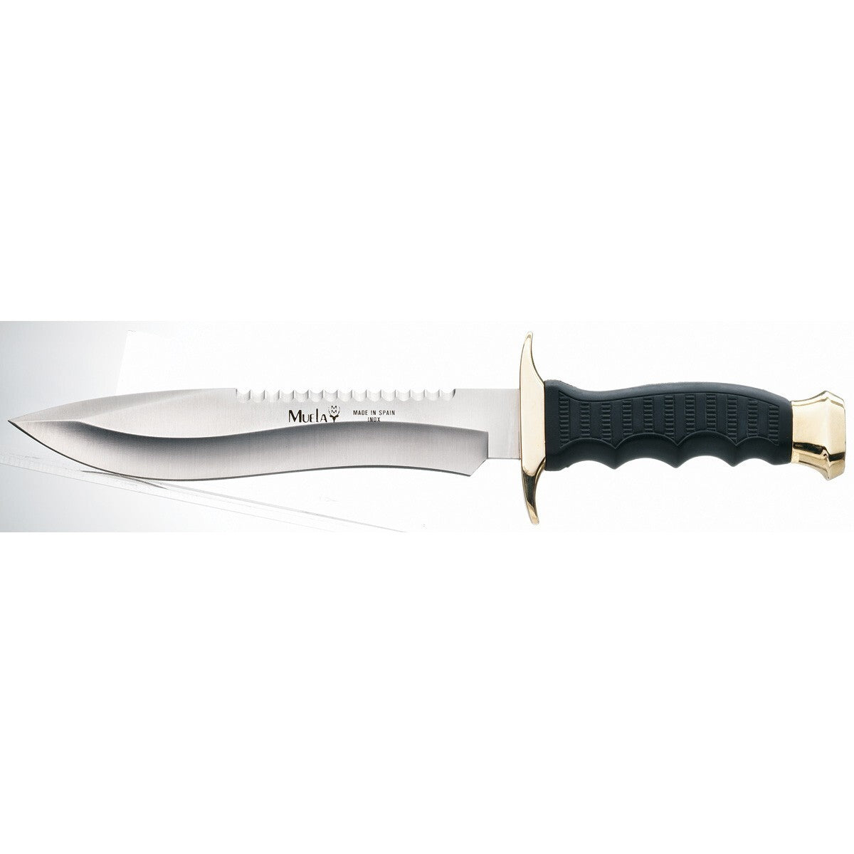Muela | Tactical Knife 18 with Black Zamak/Rubber handle