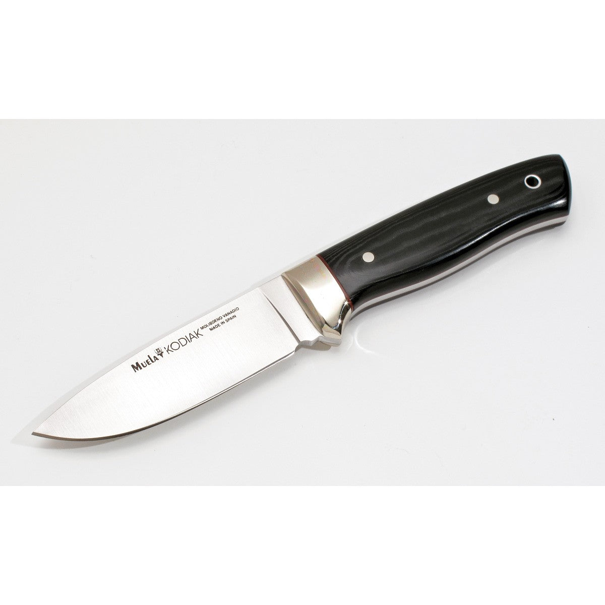 Muela | Kodiak Knife - 10M - Black Micarta Handle