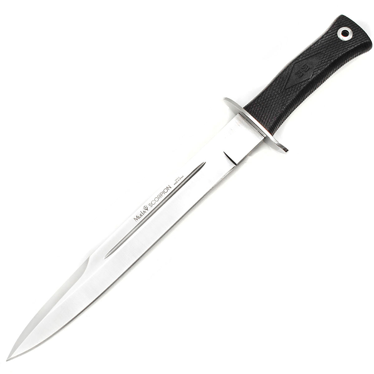 Muela | Scorpion Knife - 26G - Black Rubber Handle