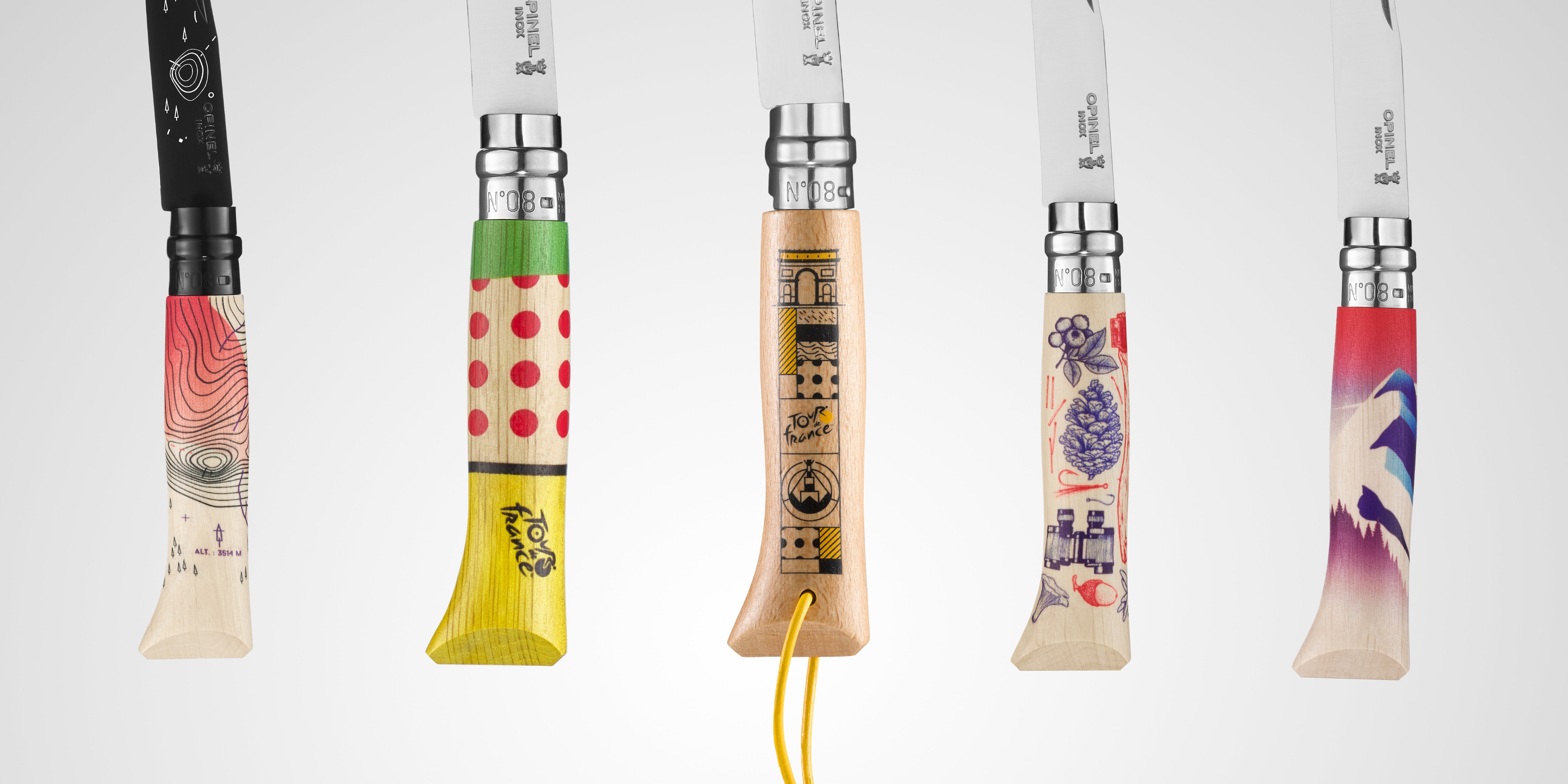 Special Edition Opinel: Escapade and Tour De France Collections