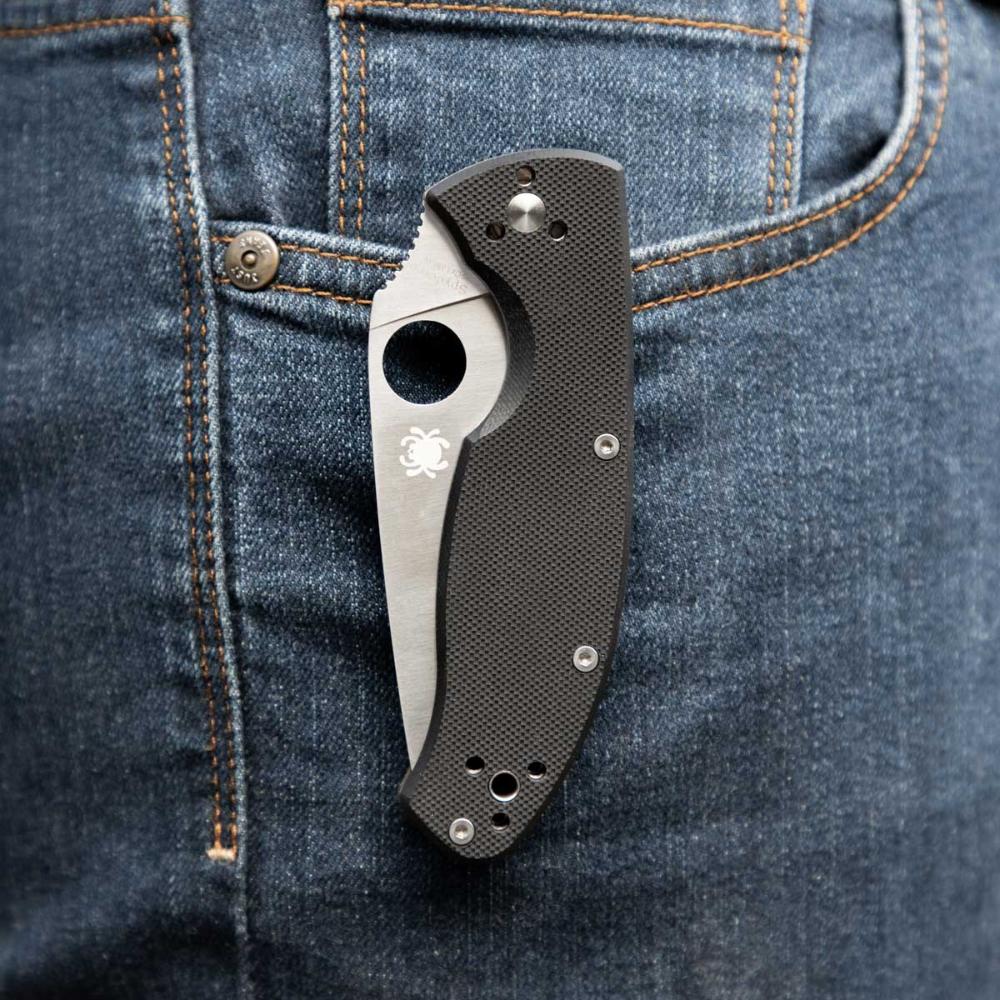 Spyderco | Tenacious G-10 - Stainless 