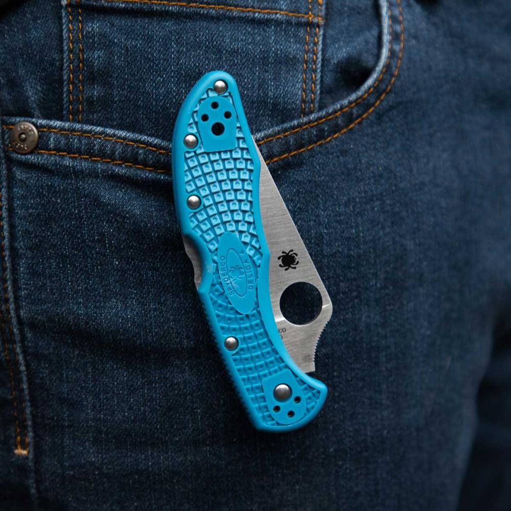 Spyderco | Delica 4 Lightweight - Blue