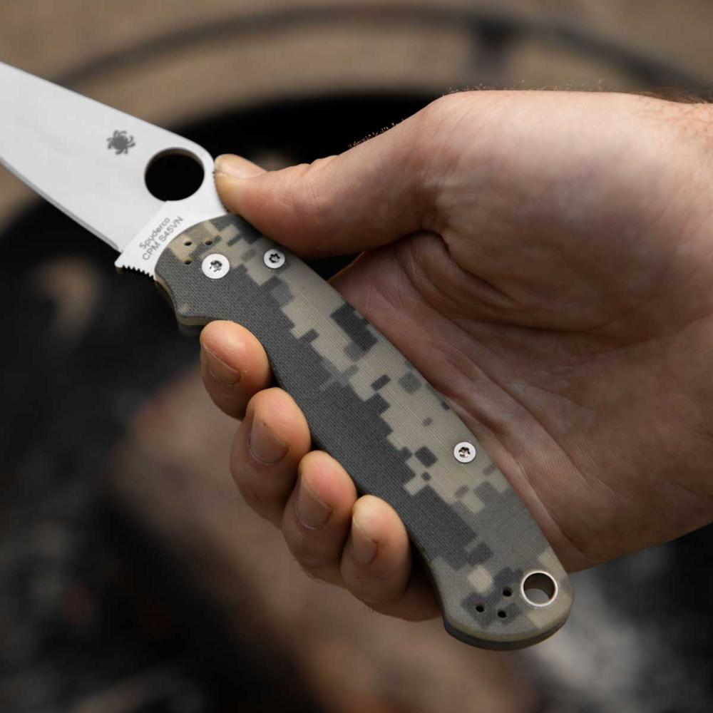 Spyderco | Para Military 2 Knife G-10 - Camo