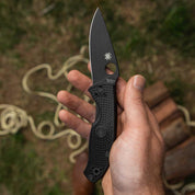 Spyderco | Tenacious Black Handle - Plain Black Blade