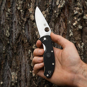 Spyderco | Tenacious Lightweight Black  - Plain Blade