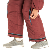 Selk'bag | Original Recycled Burgundy Earth Sleeping Bag