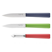 Opinel | Les Essentiels+ Kitchen Prep Trio Set