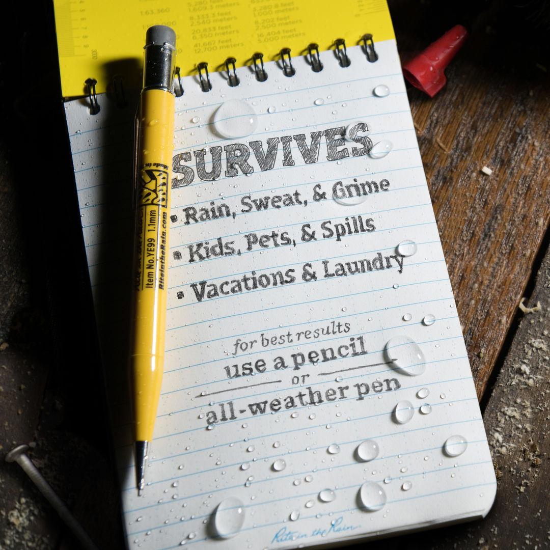Rite in the Rain | Top Spiral Notebook 4" x 6" (3-pack)