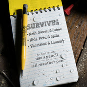 Rite in the Rain | Top Spiral Notebook 4" x 6" (3-pack)