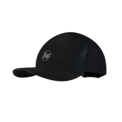 Buff | 5 Panel Go Cap -Solid Black