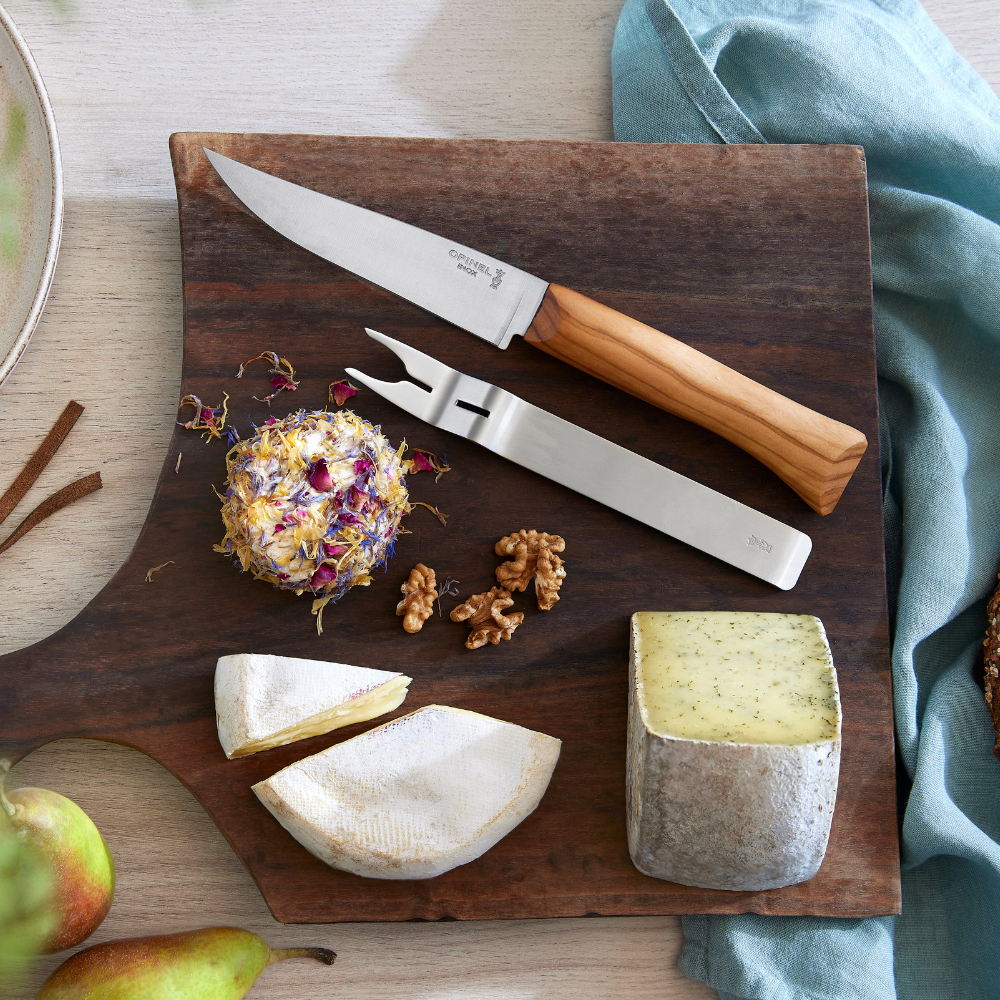 Opinel | Cheese Set (Knife + Fork)