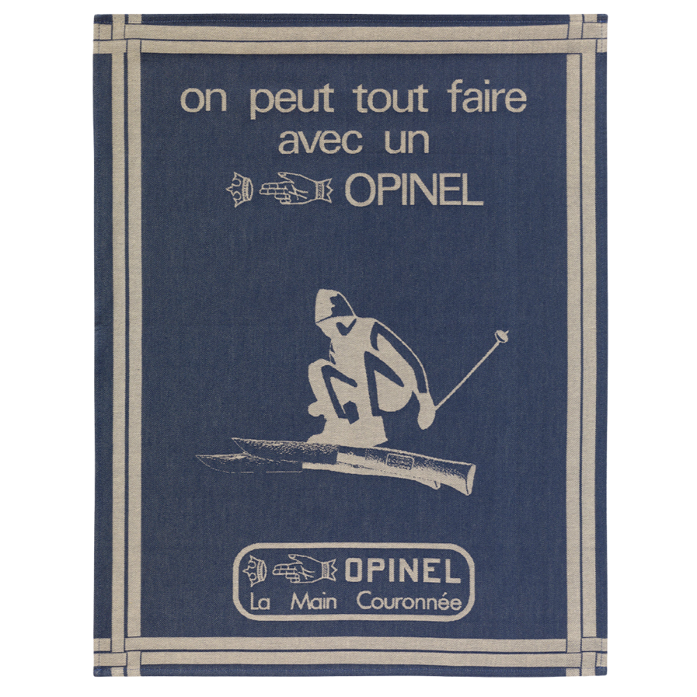 Opinel | Kitchen Towel "On peut tout faire avec un Opinel"