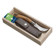 Opinel | No.08 Mushroom Knife - Oak Wood Handle with Sheath