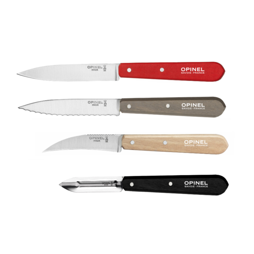 Opinel | Les Essentiels Kitchen Utility 4PC Set