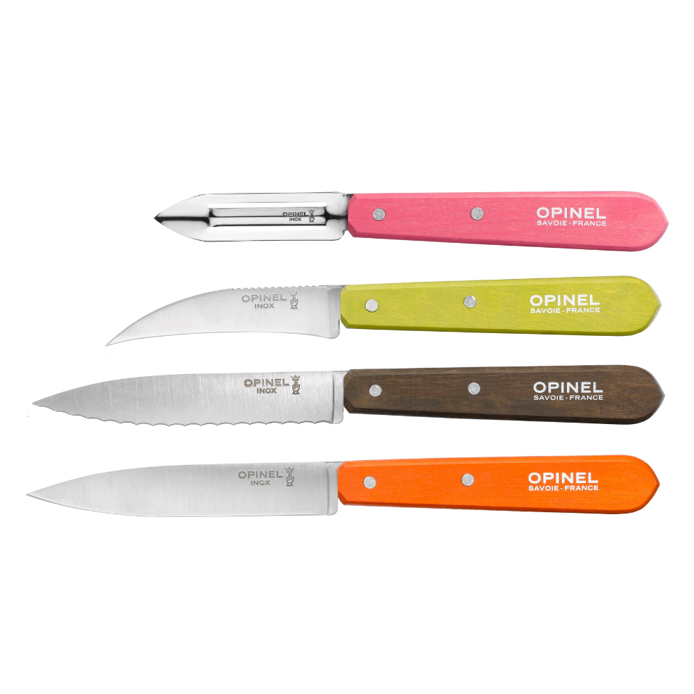 Opinel | Les Essentiels Kitchen Utility 4PC Set